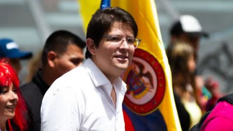 El senador y precandidato presidencial por Centro Democrático Miguel Uribe.